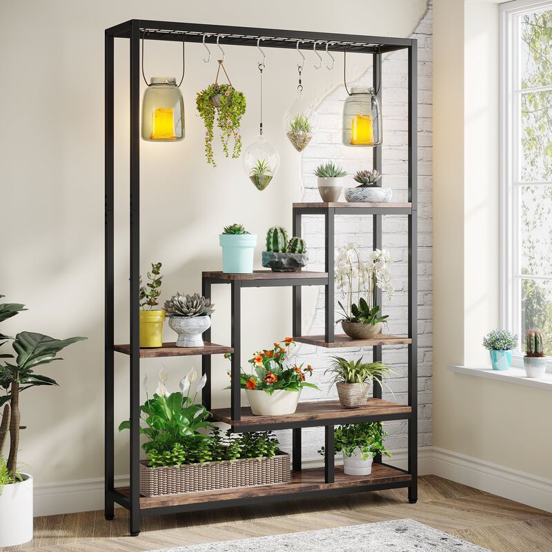 Tribesigns Plant Stand Large Flower Bonsai Shelf image number 3