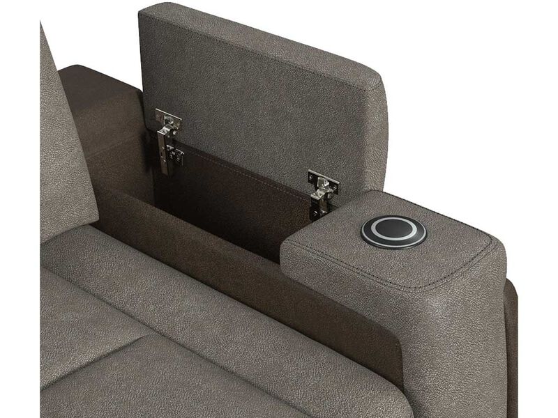 Lantana Power Recliner in Brown image number 3