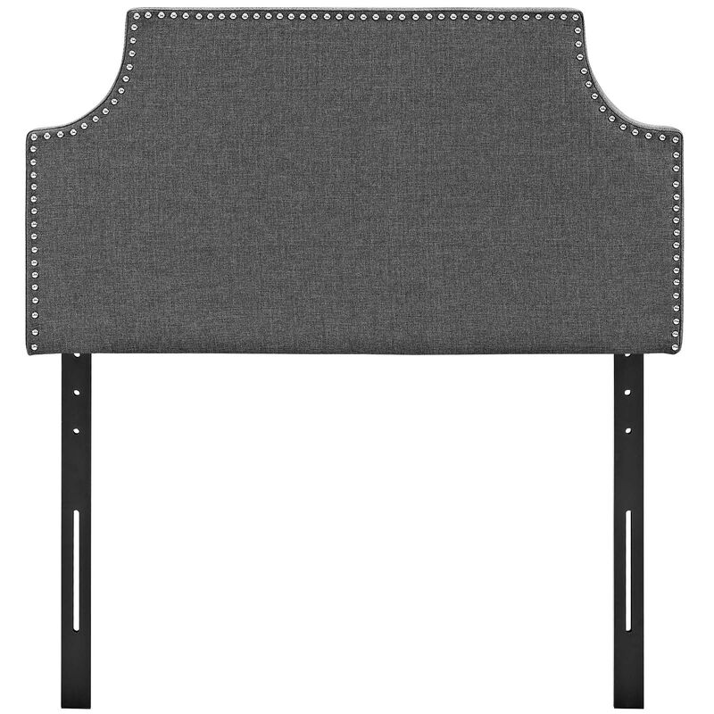 Modway - Laura Twin Upholstered Fabric Headboard Gray image number 4
