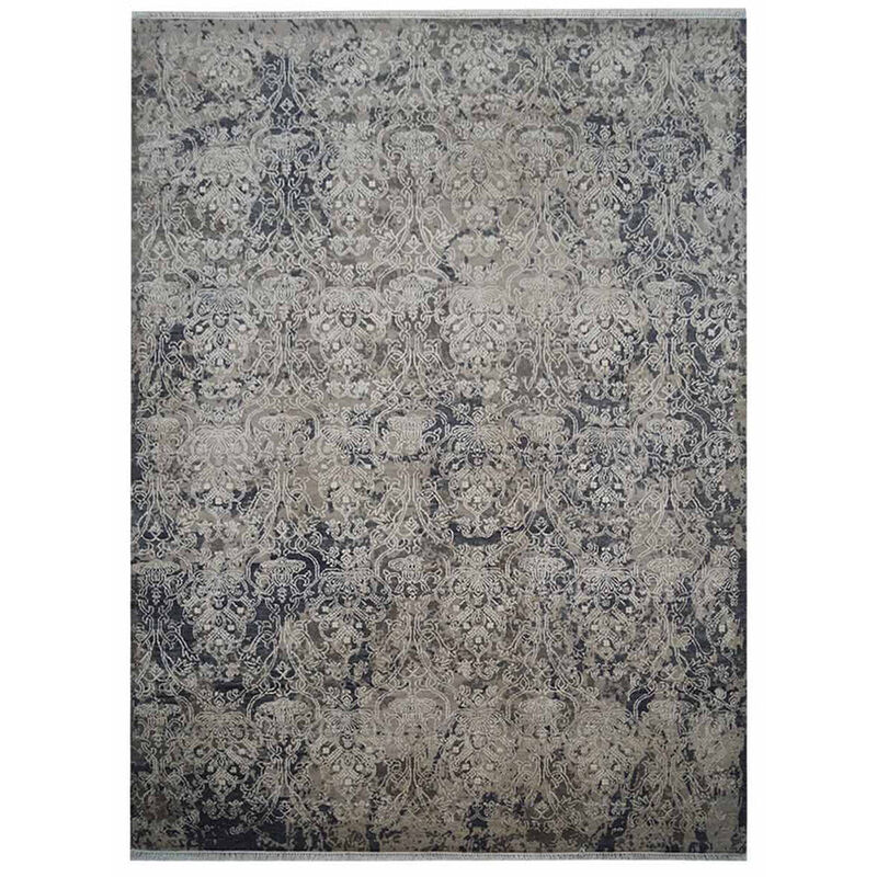 Rugsotic Carpets Hand Knotted Persian Silk And Wool Size Area Rug Oriental Size PR0128 image number 0