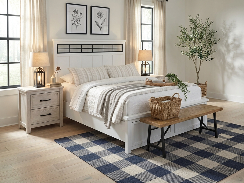 Ashbryn Queen Storage Bed image number 1