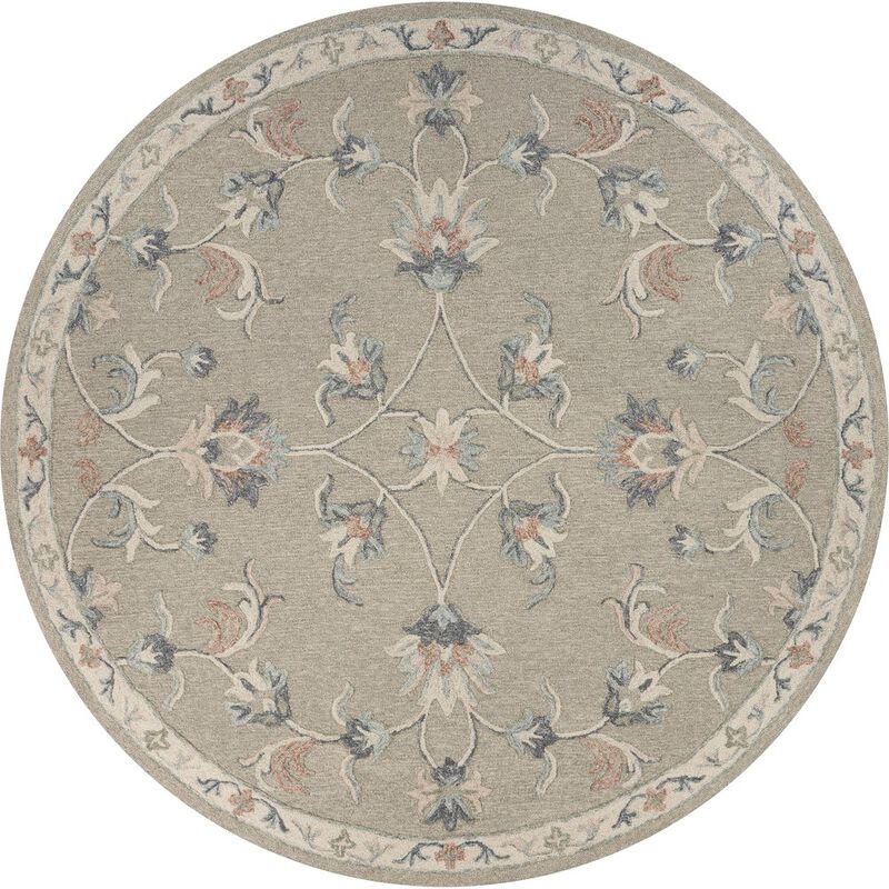 LR Home Mirroring Area Rug, Round image number 0