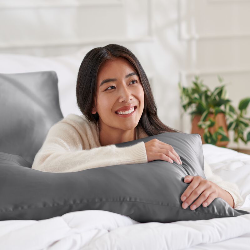 Satin Body Pillowcase - Zipper Closure image number 1