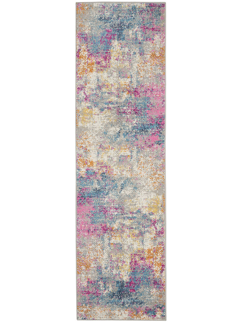 Passion PSN36 Ivory/Multicolor 2'2" x 12' Rug