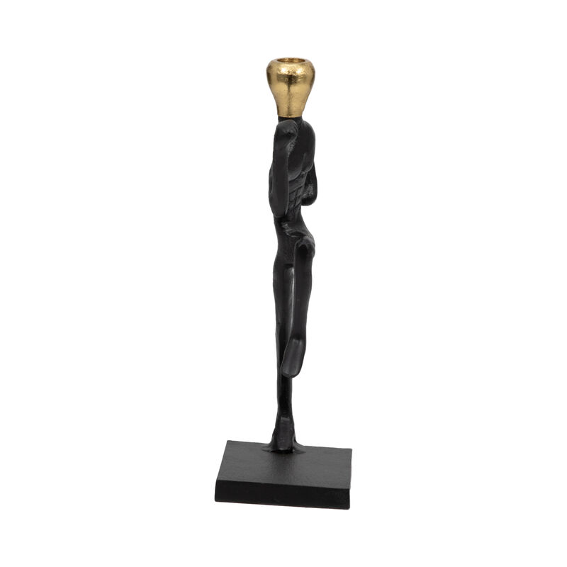 15" Running Man Candle Holder image number 3