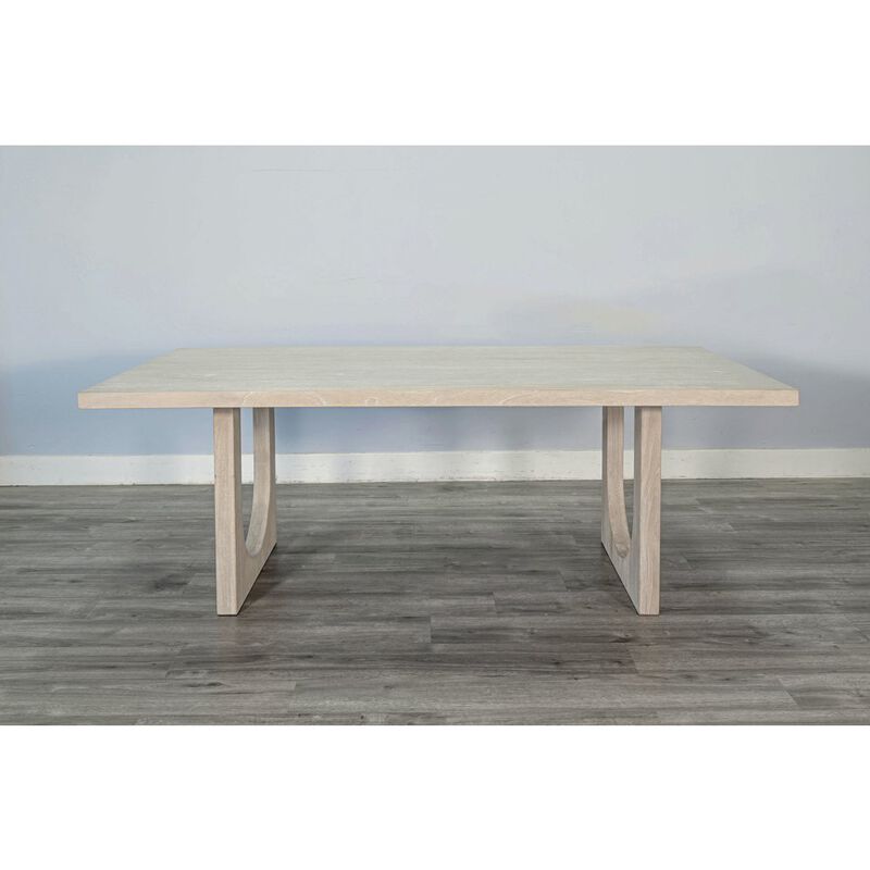 Sunny Designs Liz Arched Leg Dining Table image number 1