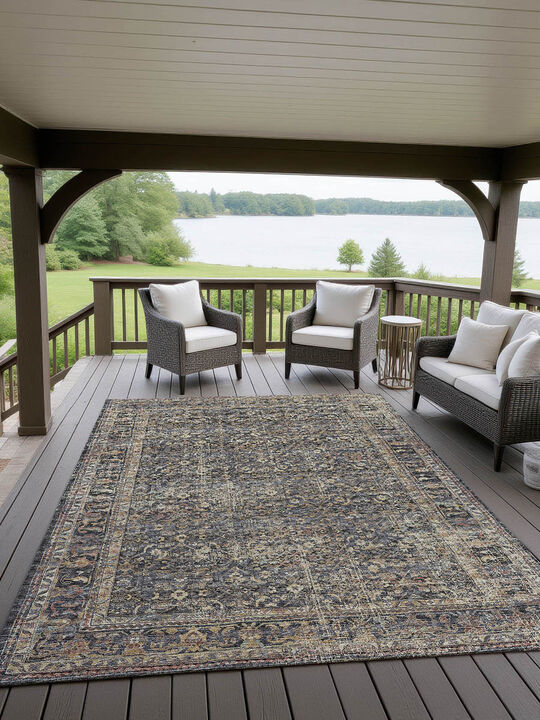 Jericho JC10 Midnight 3' x 5' Rug