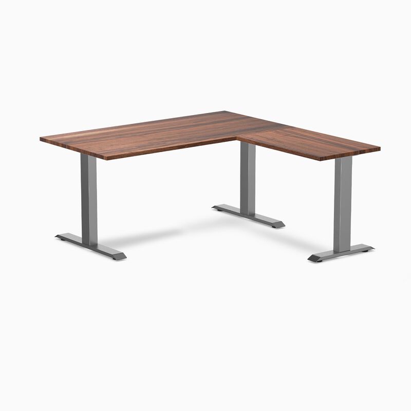 Desky Zero Hardwood L-Shape Office Desk image number 0