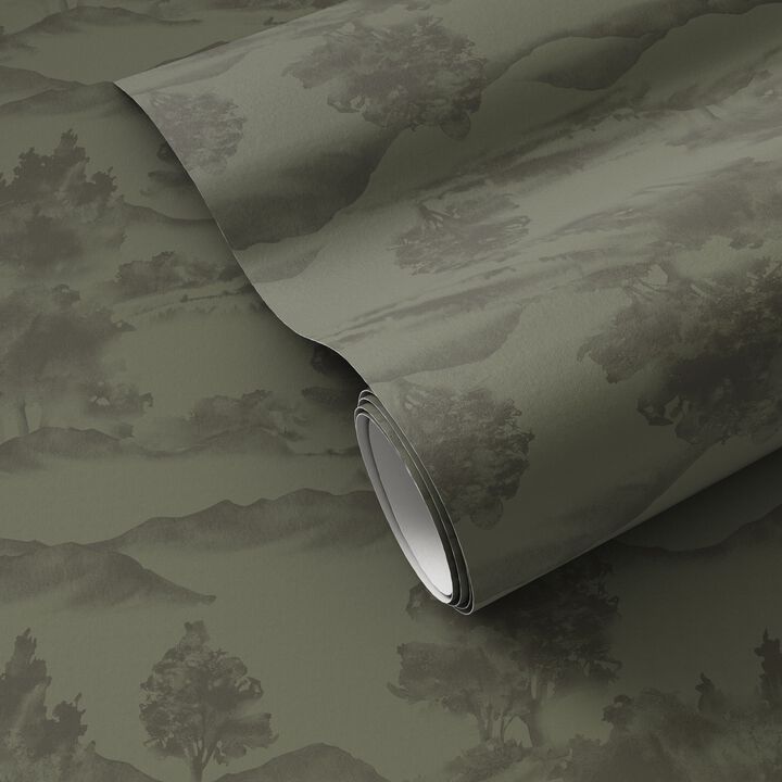 Abundance Wallpaper by Getty Images - Abundance Olive Night II