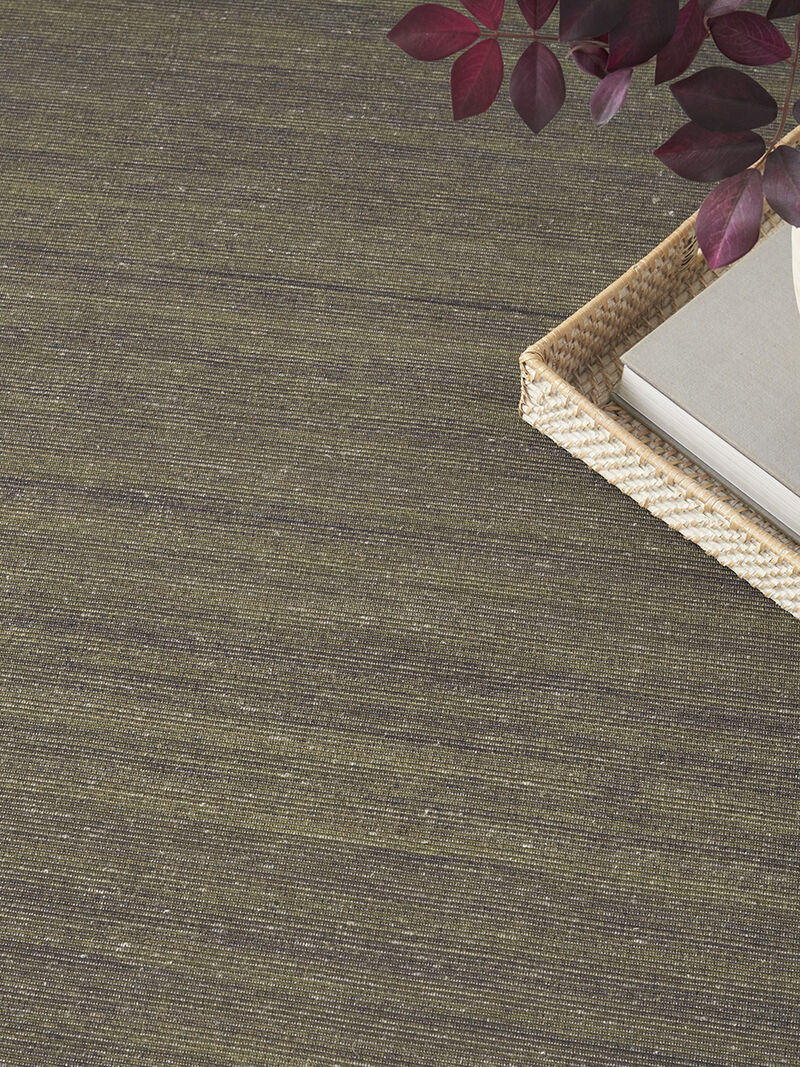 Washable Essentials WAE01 Green 6' x 9' Rug