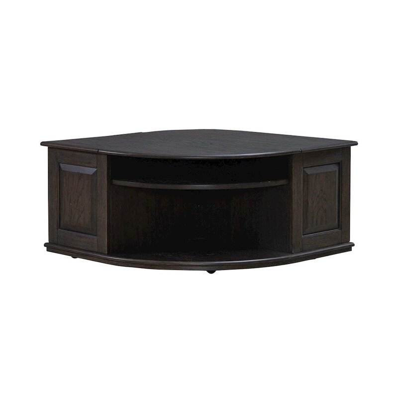 Liberty Furniture Wallace Cocktail Table for Living Room - Aged Oak image number 0