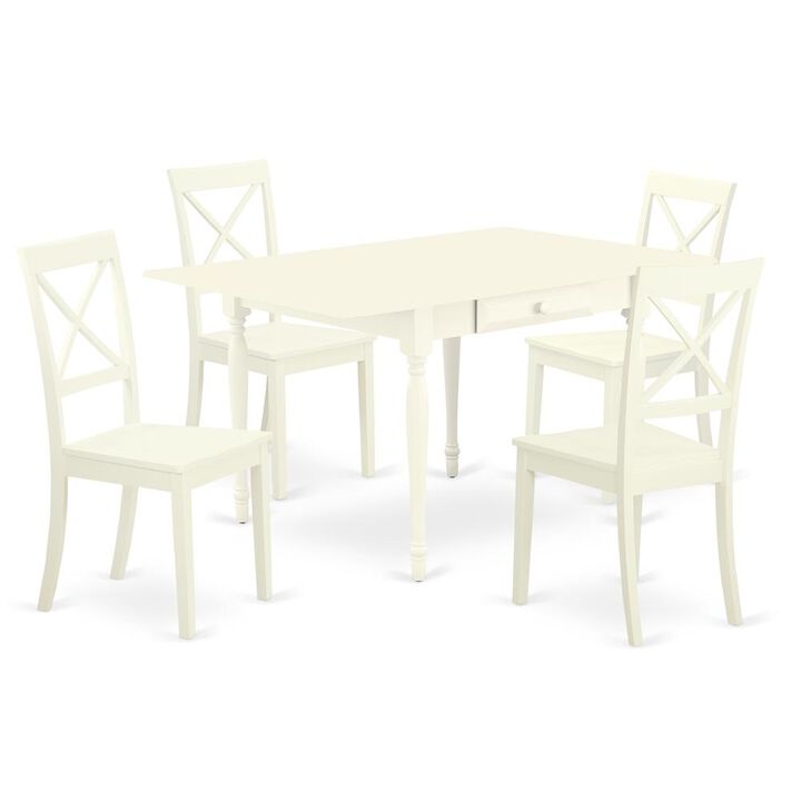 Dining Room Set Linen White