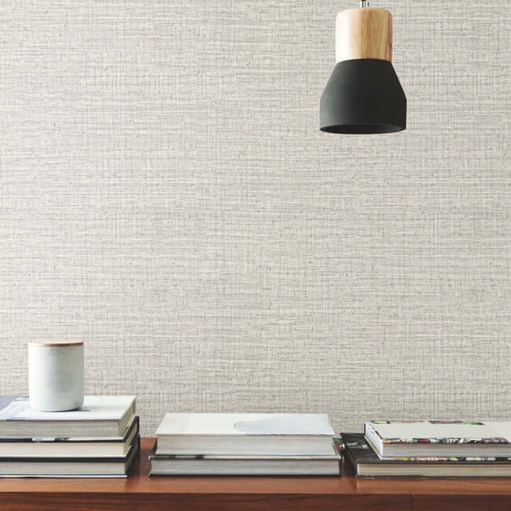 Scotland Tweed Ivory Wallpaper