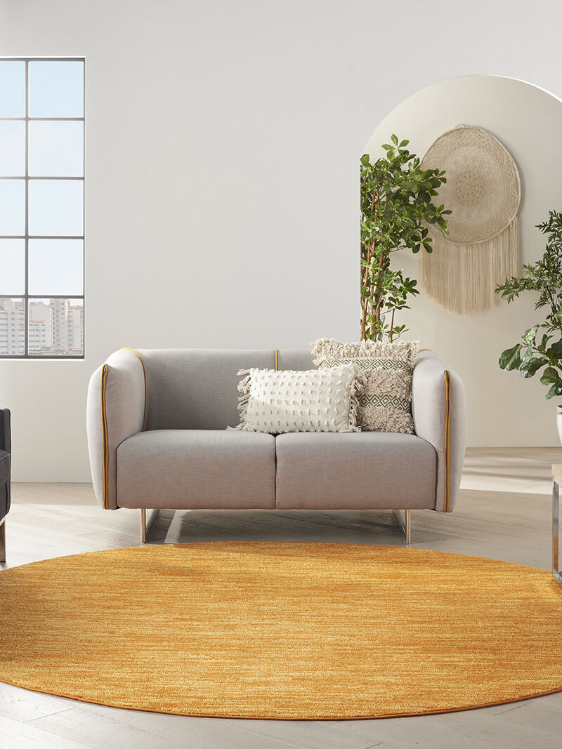 Nourison Essentials NRE01 Sunburst 8' x Round Rug