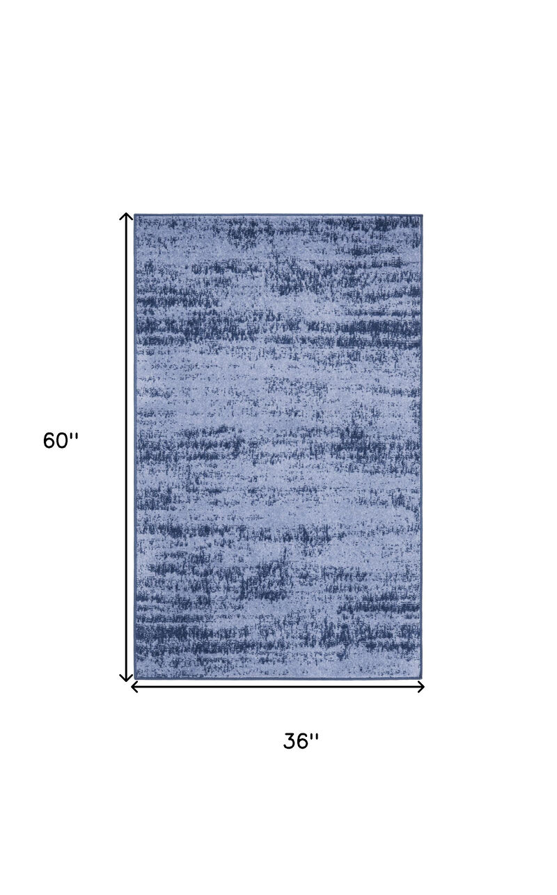 HomeRoots Abstract Indoor Outdoor Area Rug image number 3