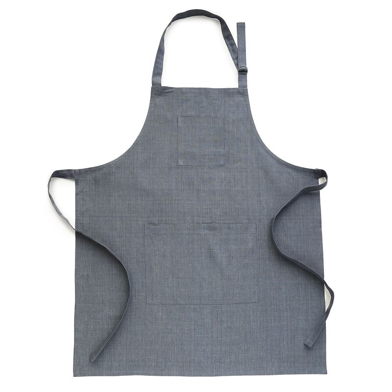 Solino Home 100% Pure Linen Apron - Kitchen Linen image number 0