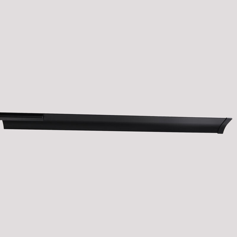 120" Industrial Black Reversible 7 Aluminum Blades Dimmable Extra Large Ceiling Fan with Light and Remote for Warehouse, garage, or Factory image number 9