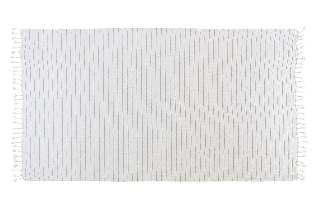 KAFTHAN Textile Gocek Turkish Cotton Single Bath and Beach Towel