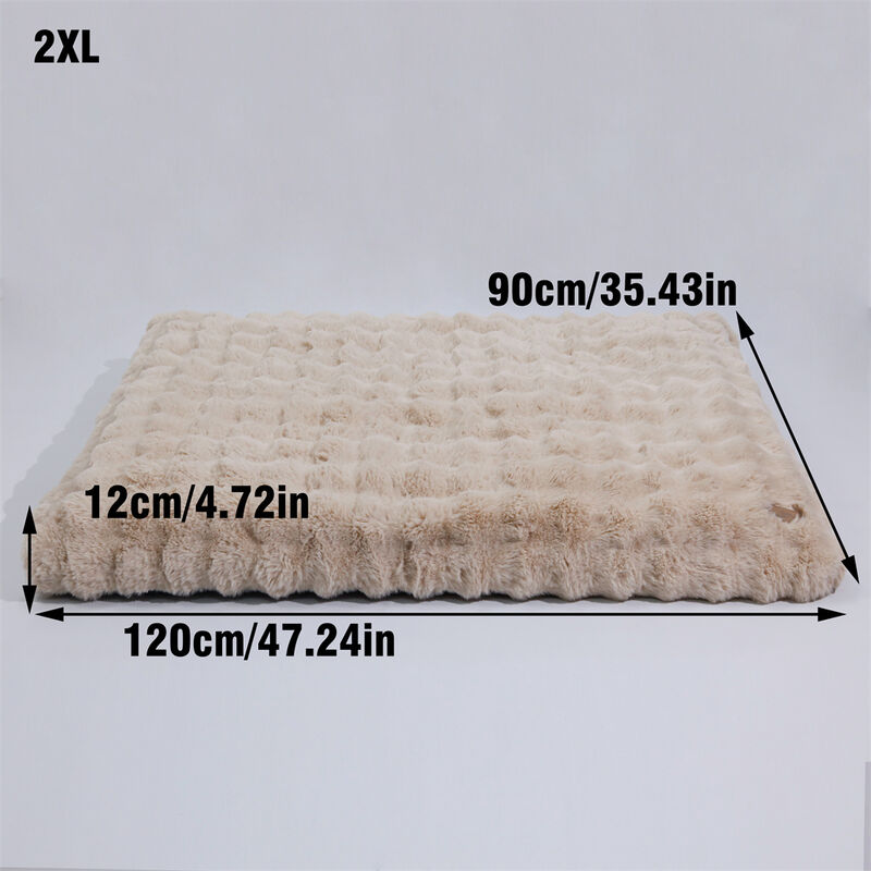 Jumbo Anti-Anxiety Calming Dog Bed Removable Cover Pet Beds Mattress Non Skid image number 4
