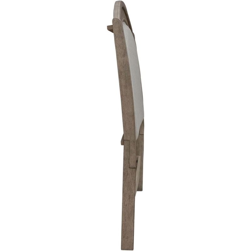 Liberty Furniture Avalon Queen Upholstered Headboard with Oak Wood Frame  - Burnished Beige image number 2