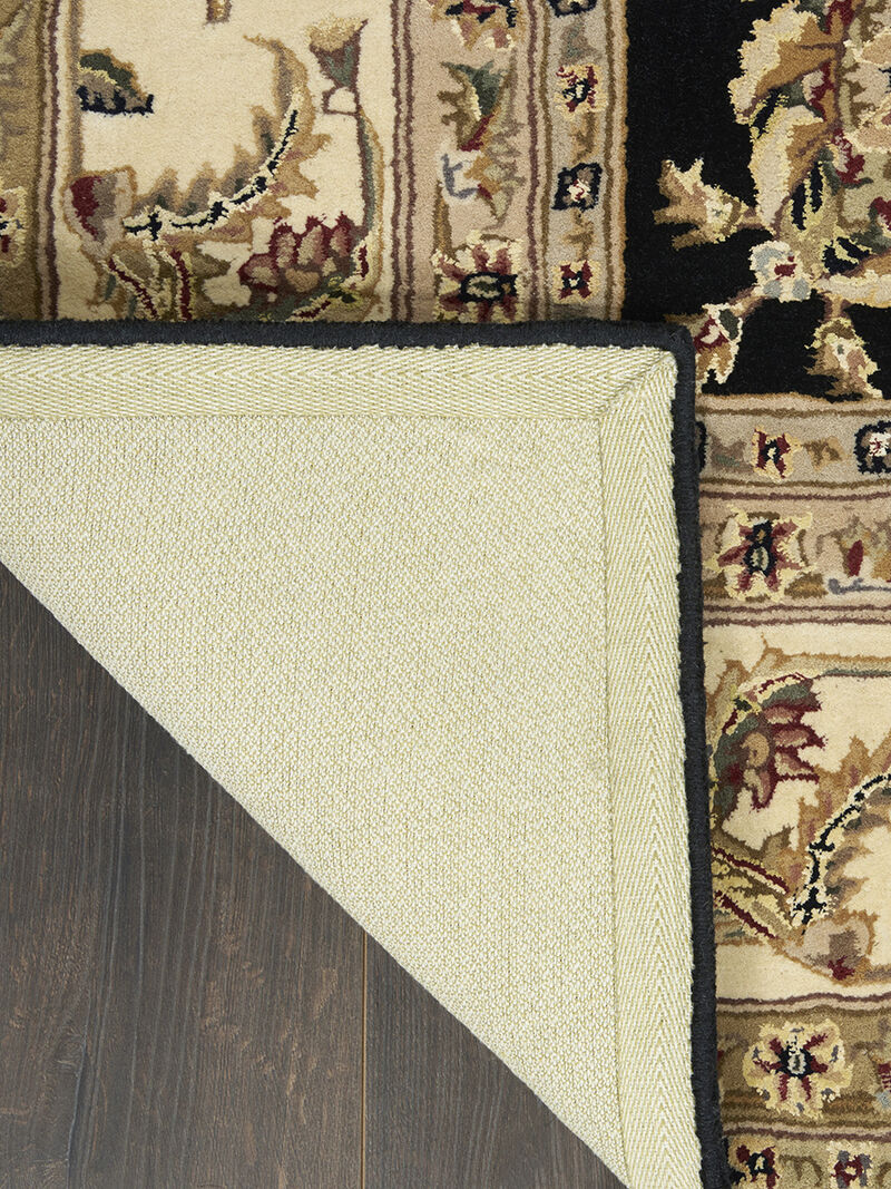 Nourison 2000 2022 Black 5'6" x 8'6" Rug image number 1