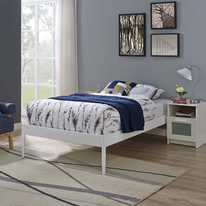 Modway - Elsie Twin Bed Frame White