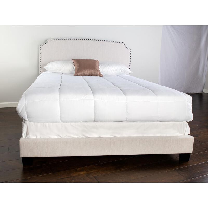 Amy Upholstered King Bed In A Box