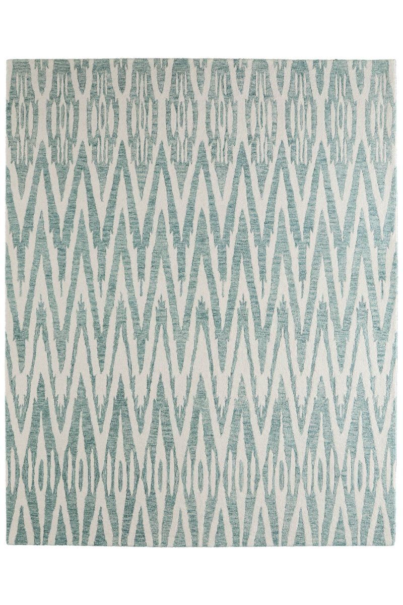 Wallace 8A40F Teal 9' x 12' Rug image number 0