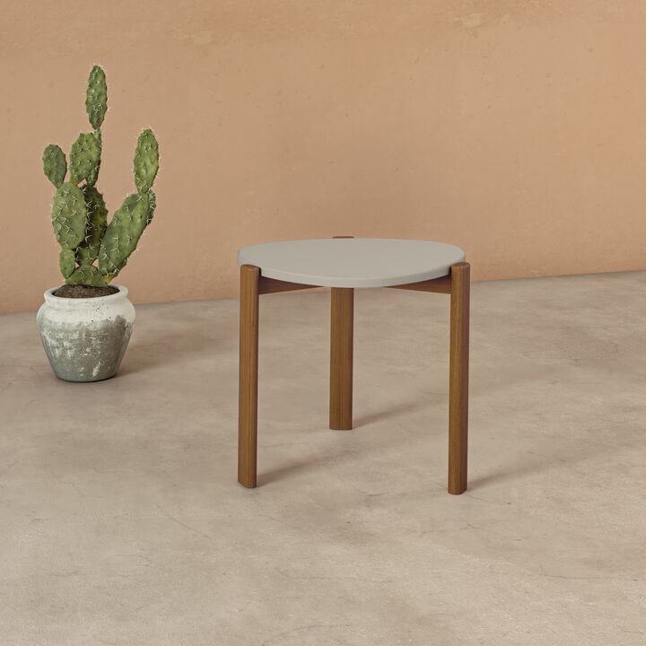 Gales Beige End Table