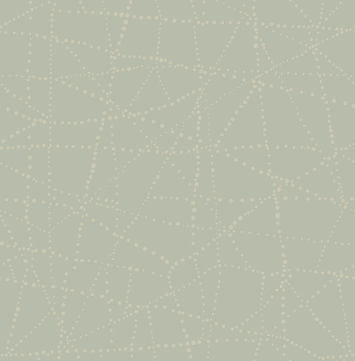 Alcott Sage Dotted Wallpaper
