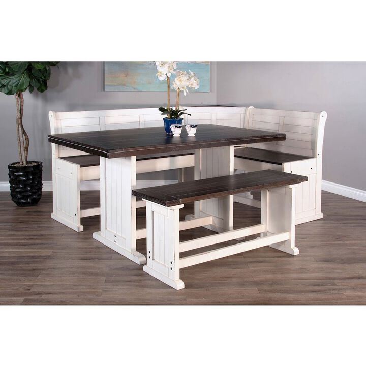 Sunny Designs Carriage House Counter Height Breakfast Nook Set