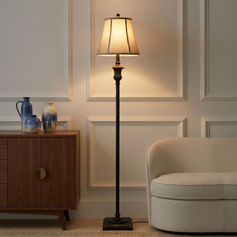 Sophia Bronze LED Floor Lamp image number 3