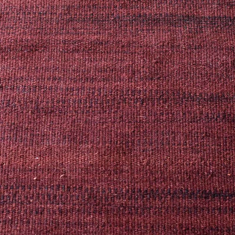 RUGSOTIC CARPETS HAND WOVEN FLAT WEAVE KILIM WOOL ECO-FRIENDLY AREA RUGS - Square Shape, Solid Plain Design, Low Pile  Handmade Area Rugs for Living Room, Bed Room (D00111) image number 4