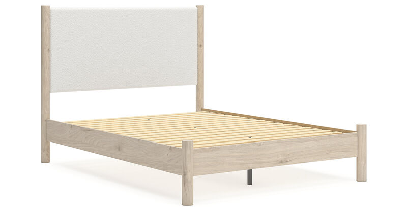 Cadmori Queen Upholstered Panel Bed image number 4