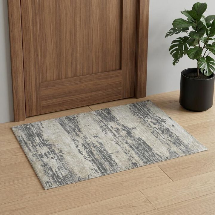 HomeRoots Abstract Area Rug