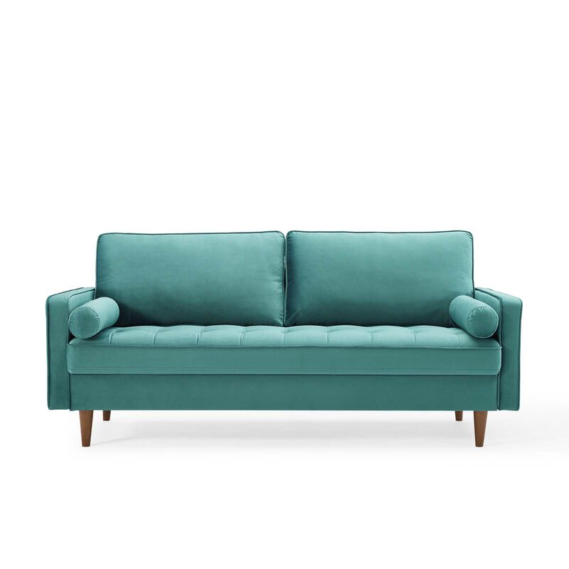 Valour Performance Velvet Sofa image number 0