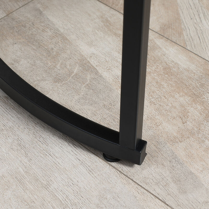 Round Rattan Coffee Table for Living Room, Balcony, or Outdoor Patio