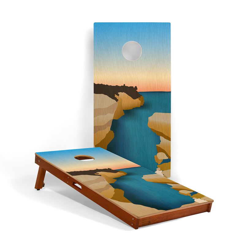 2ft x 4ft Graphic Wood Classic Cornhole Set | National Parks Inspired Collection image number 0