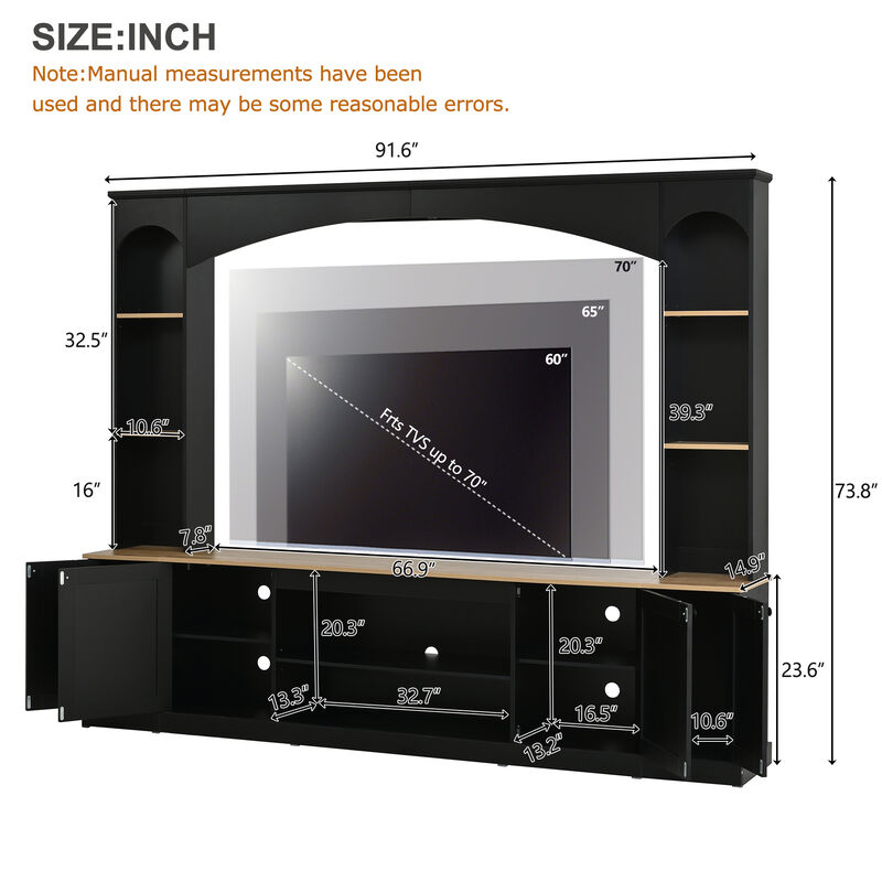 Casnar Entertainment Center Wall image number 2