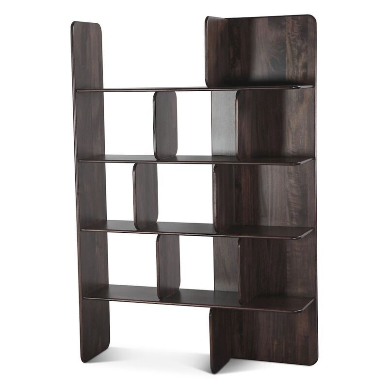 World Interiors Hawker 48" Bookshelves in Dark Sienna image number 1