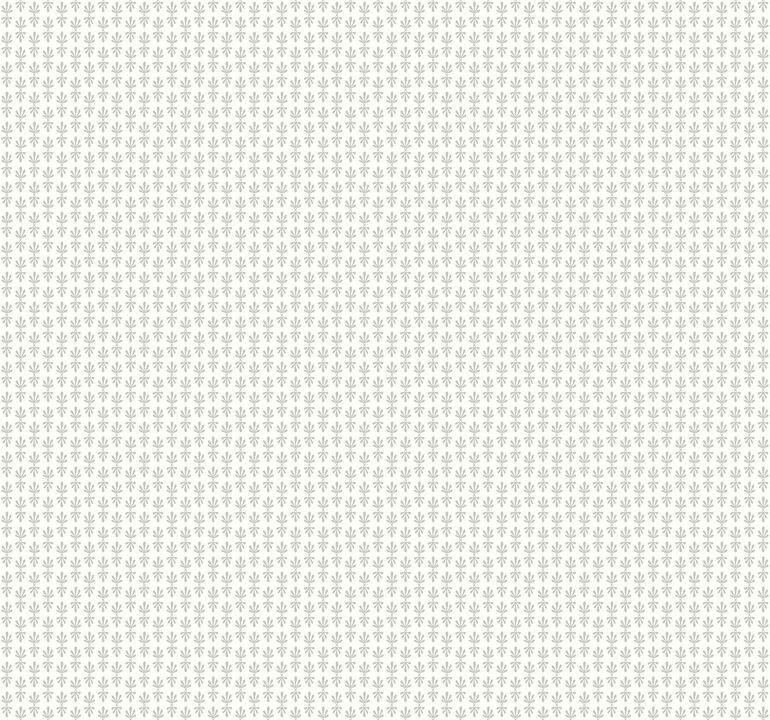 Petal White & Metallic Silver Wallpaper