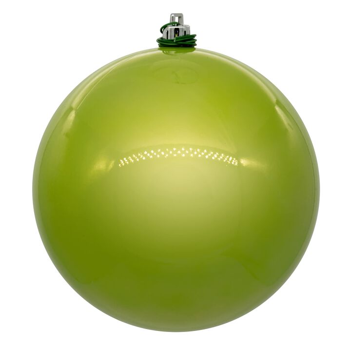 Vickerman Celadon Pearl UV Drilled Ball Ornament 1 per bag.