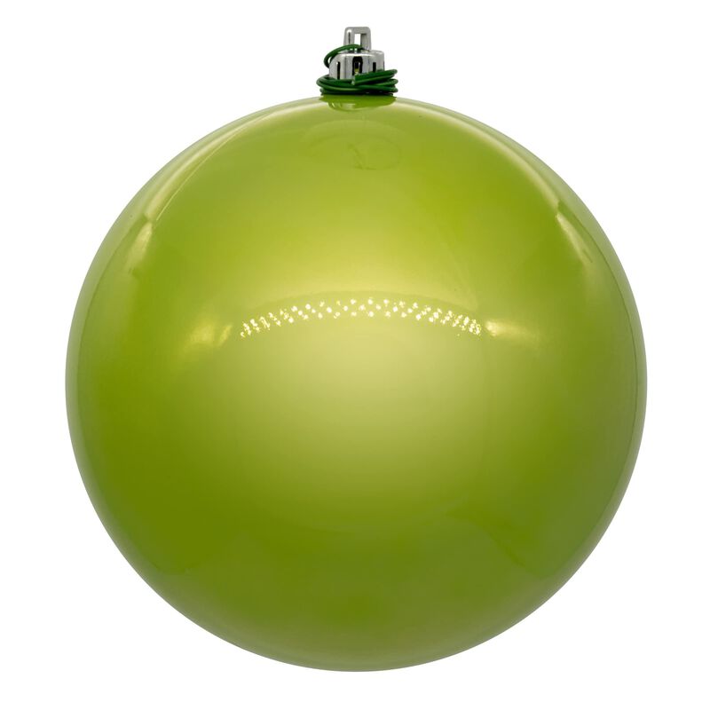 Vickerman Celadon Pearl UV Drilled Ball Ornament 1 per bag. image number 0