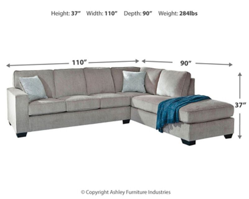 Altari 2PC Sleeper Sectional W/Chaise