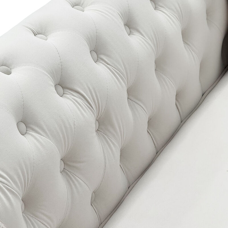 Kalsor Velvet Sofa image number 6