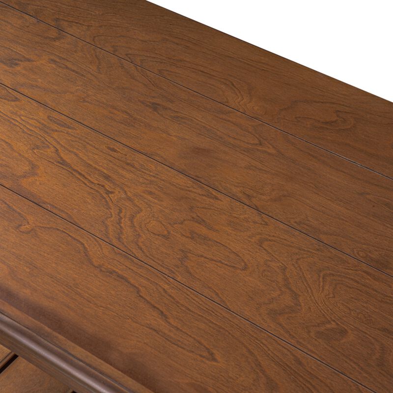 Kabris Farmhouse Wooden Coffee Table image number 6