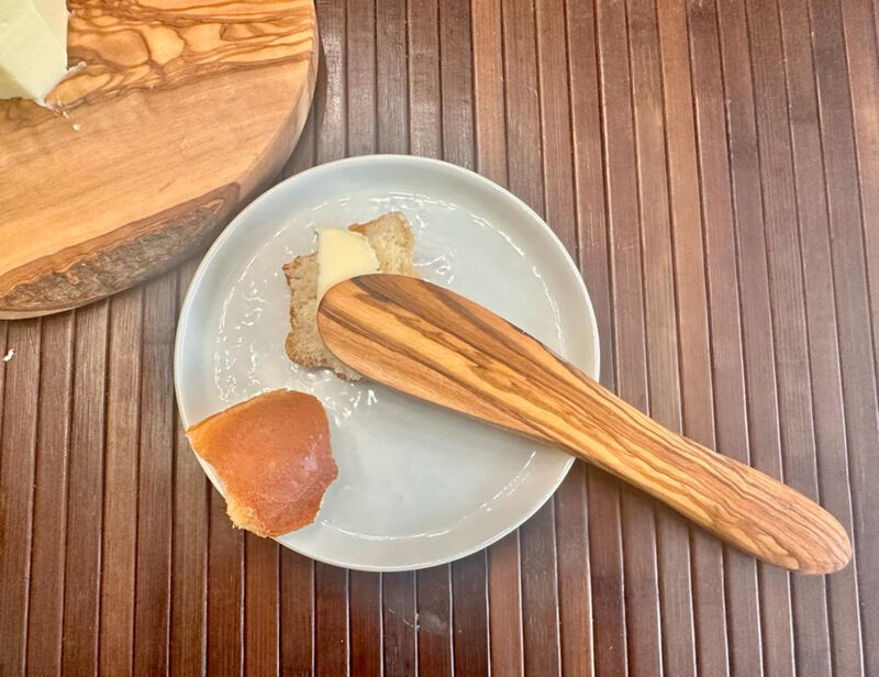 Mediterranean Olive Wood Butter Knife image number 6