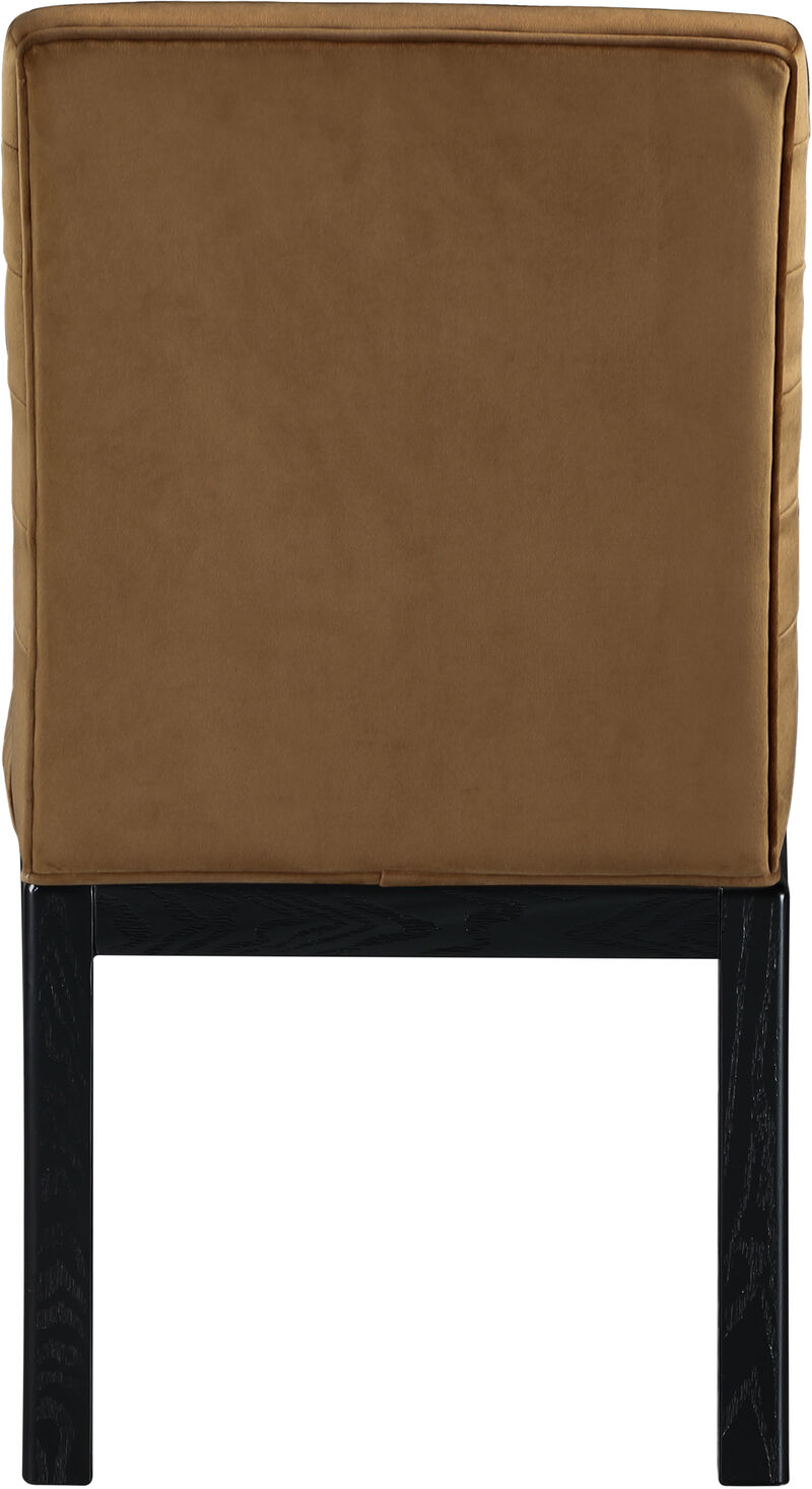 Meridian Furniture Evelyn Beige Velvet Dining Chair
