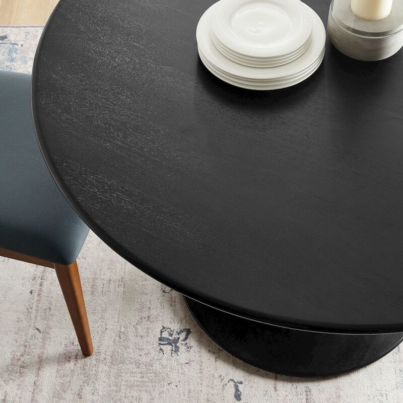 Lippa 48" Round Solid Wood Dining Table image number 7