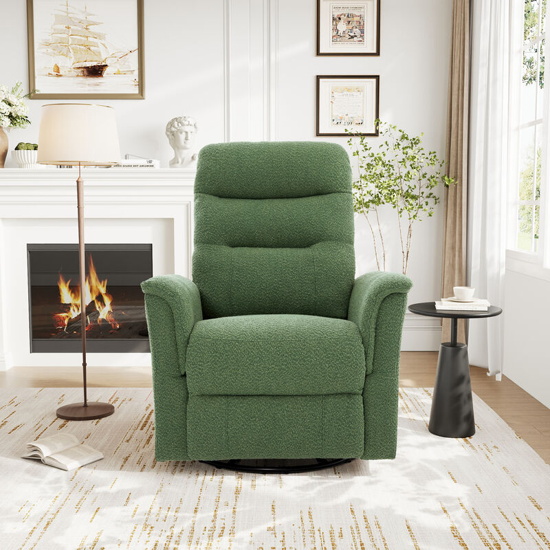 Merax Manual Massage Recliner Chair with 270&deg; Swivel & Rocking Function Recliners image number 2
